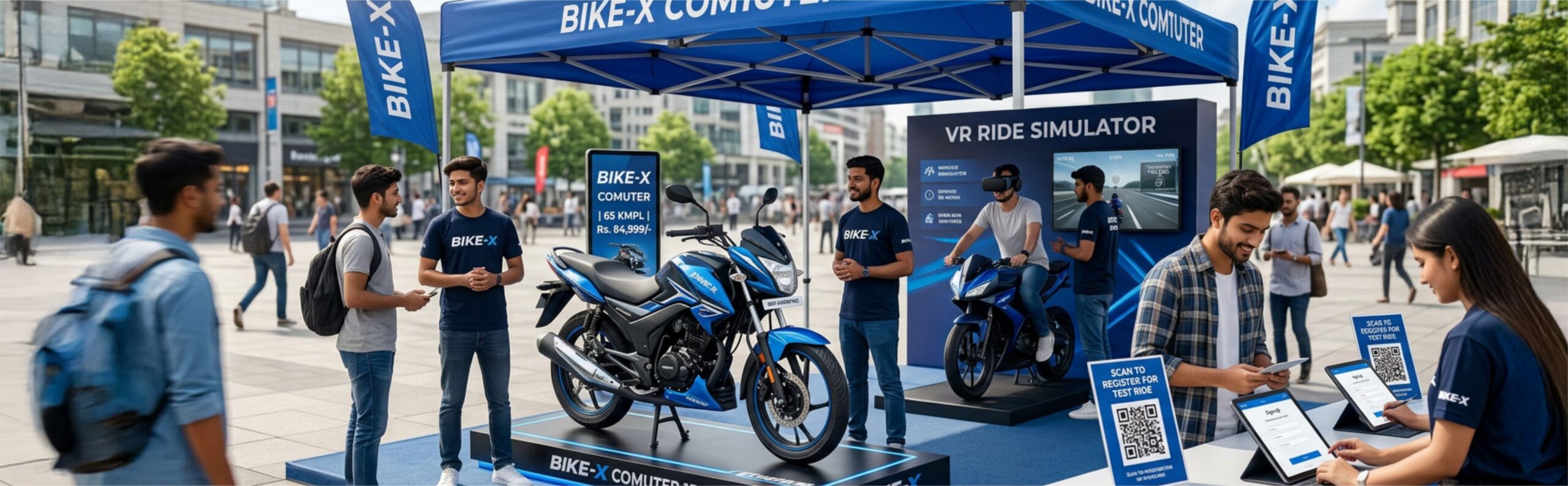 A Brand of Entry Level Commuter Motorbike